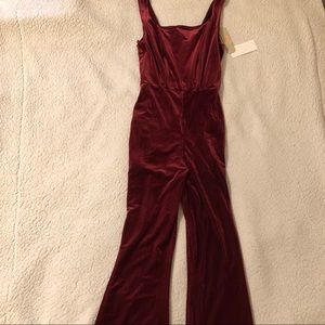 🍷 WINE RED SATIN JUMPER/ONE-PIECE 🍷